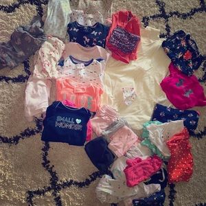 Newborn girl bundle with halo sleep sack